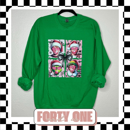 Boys Of Winter Bubblegum Sweatshirt